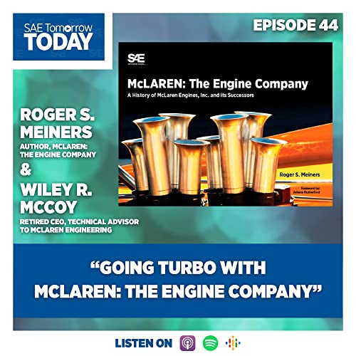 44. Going Turbo with McLaren: The Engine Company Podcast Por  arte de portada