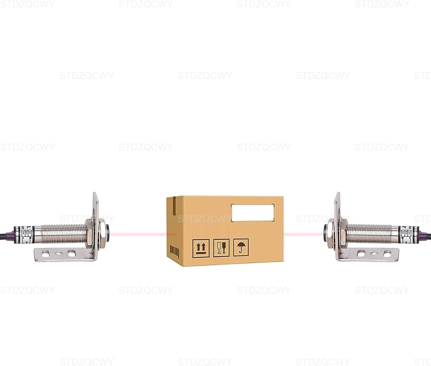 LED Counter, Sensor Counter, 6-Digit Screen Counter Count Up to 999999, Has a Power-Off Memory Function for Conveyor Belt, Production Line (3in)