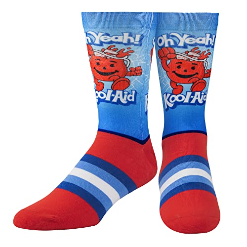 Odd Sox, Hershey Candy, Fun Graphic Print Crew Socks for Men & Women, Large