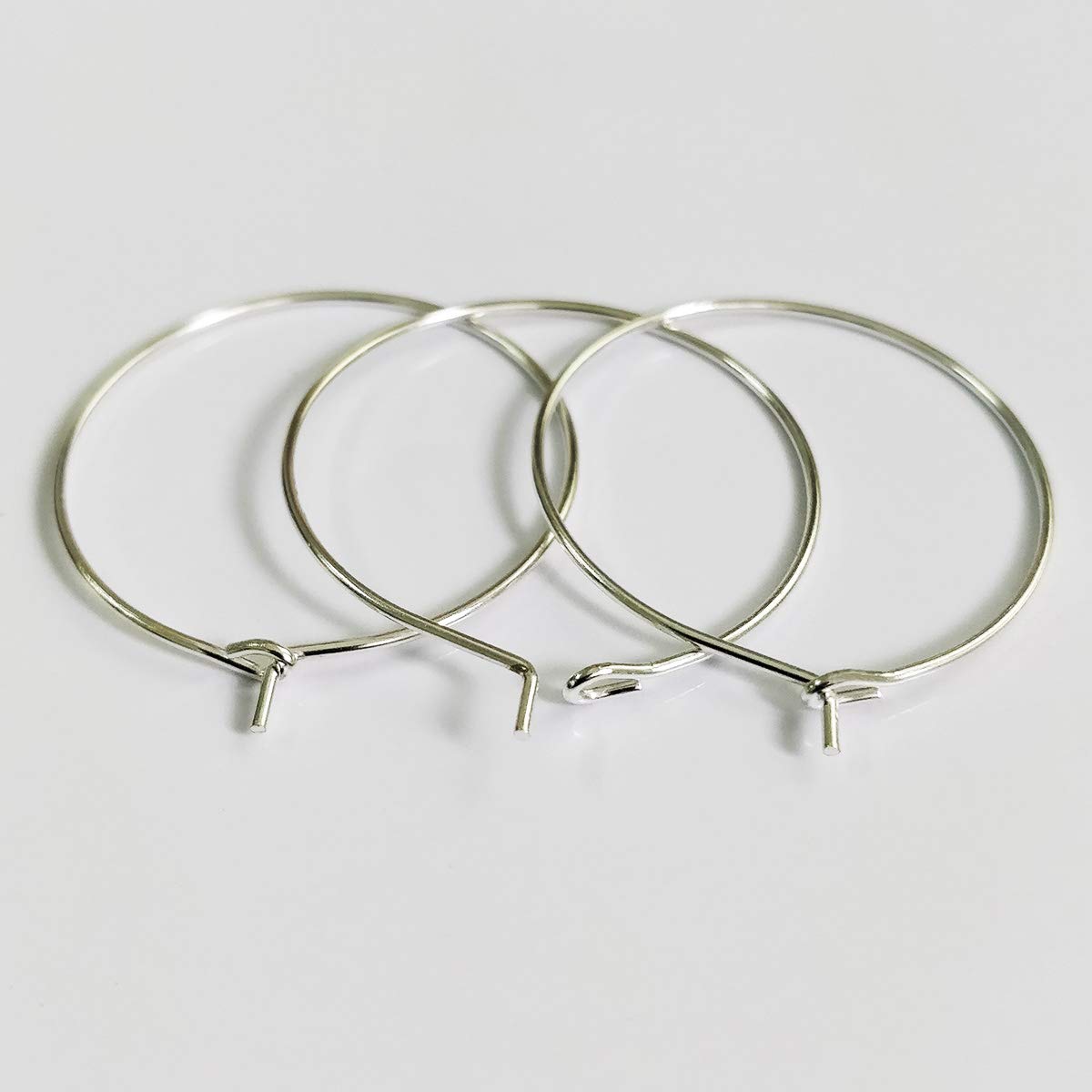 Lot De 100 Grelots En Métal 25 Mm Argent - Pour Loisirs Créatifs, Noël, Décoration Mariage, Bijoux