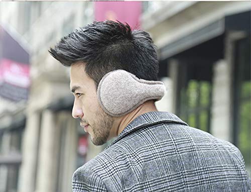 Winter Ear Muffs for Men & Women Foldable Ear Warmers Pefer for Outdoor Cycling Running Skiing Behind The Head Earmuffs