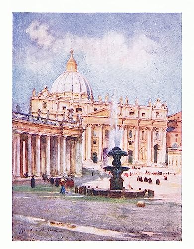 Affiche Impression d'art Saint Pierre d'Alberto Pise toile premium 60x90cm