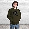Dead Set Studio Off-Road 4X4 Men's Hoodie - Four Wheel Drive - No Road No Problem - Classic Car Series OLIVE GREEN SIZE XXL #4
