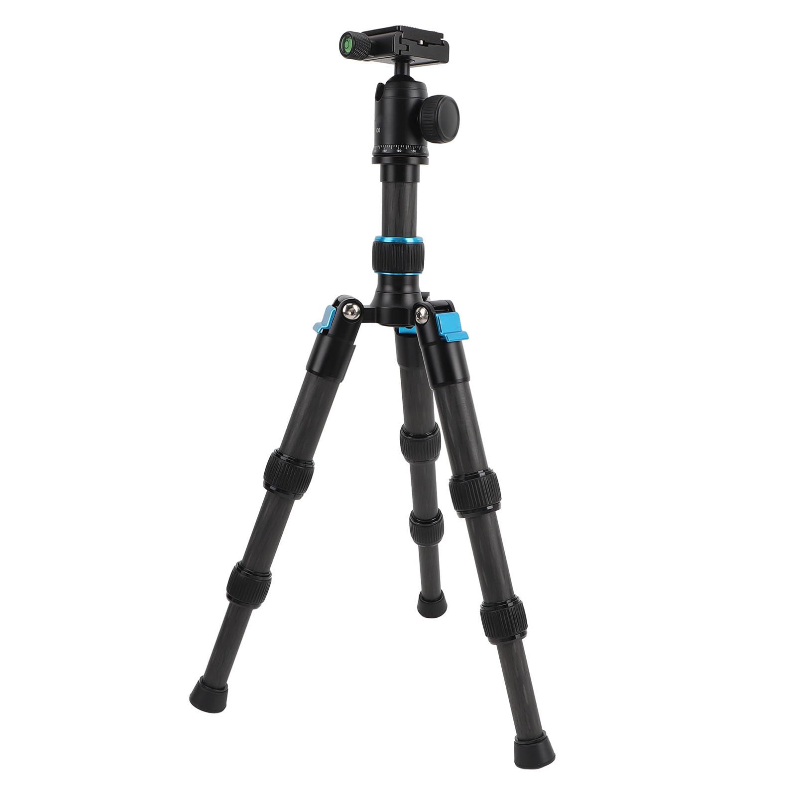 Generic Mini Treppiede per Fotocamera DSLR Leggero in Fibra di Carbonio Estensibile per Fotografia da Tavolo 50 Cm con Testa a Sfera