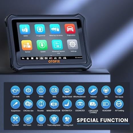 OTOFIX IM1 Advanced IMMO Key Programmer with the XP1 key programmer and Diagnostic Tool