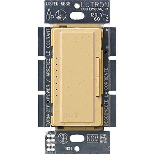 Lutron Maestro Led+ Dimmer For Dimmable Led, Halogen And Incandesent Bulbs | Single-Pole Or Multi-Location | Macl-153M-Gs | Goldstone #TOP16