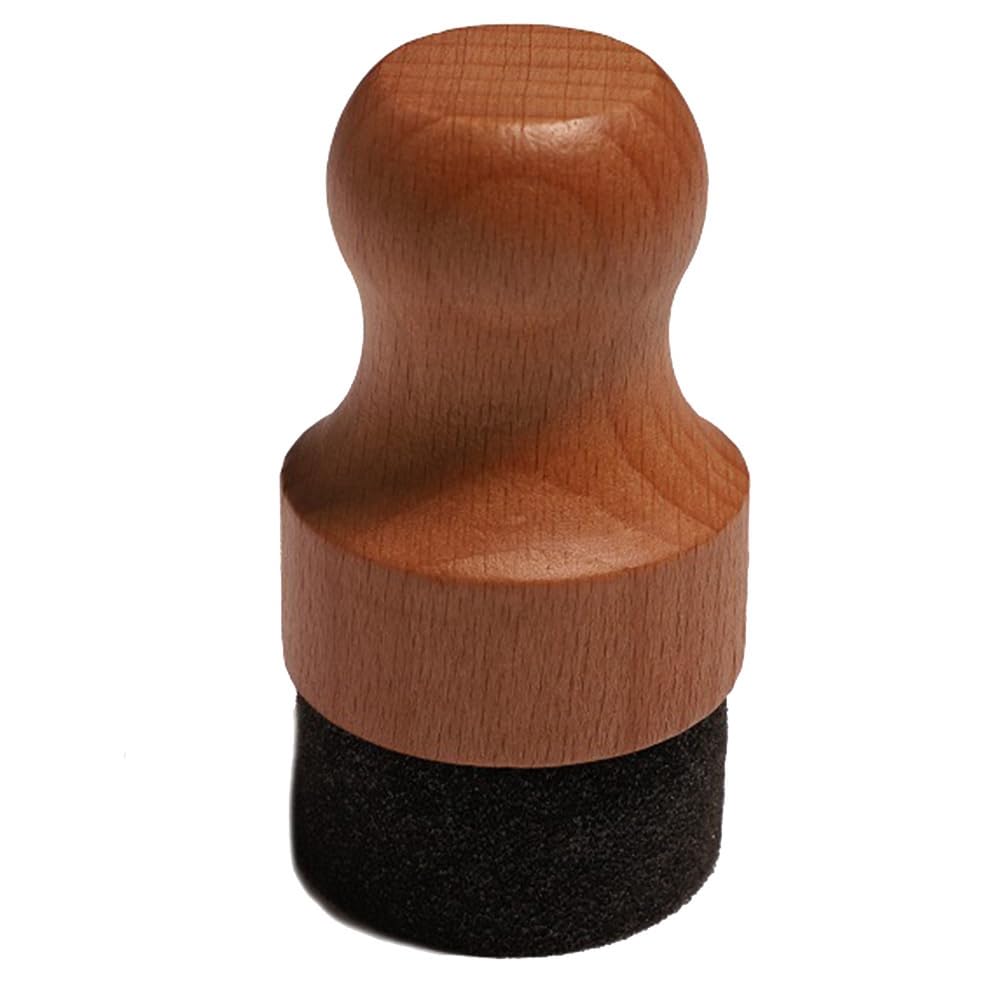 CTRLZS Enhanced Care Bamboo Oil Tool - Sponge Applicator for Kitchen Cutting Board Wax Applications