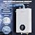 Propane Tankless Water Heater, 4.74GPM 18L Indoor,Constant propane water heater,Instant Hot Propane Gas water heater with Fahrenheit Digital Display,Multi-Protection