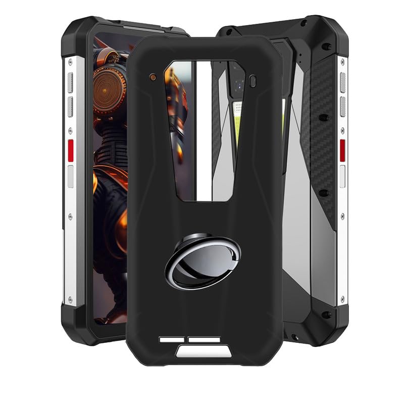 Coque pour Unihertz 8849 Tank 3 Pro (6.79) + 2 Pack HD Verre Trempé, Phone Case Cover Étui Souple Silicone Housse Protection - Téléphonie