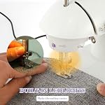 Mini Sewing Machine Easy Sewing Machine for Beginners Electric Sewing Machine Portable Small Sewing Machine with Light Sewing Device with Sewing Kit for Household Use Travel Adults Kids DIY