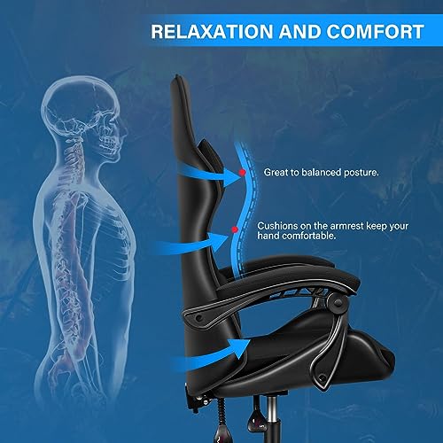 YSSOA Gaming Chair with Footrest の商品画像 6