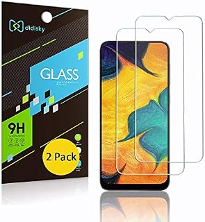 Didisky Tempered Glass Screen Protector for Samsung Galaxy A20e, [ 2 Pack ] Anti Scratch, 9H Hardness, No Bubbles, High Definition, Easy To Apply, Case Friendly
