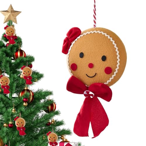 Décoration de Noël en forme de bonhomme en pain d'épices pour illuminer vos vacances d'hiver