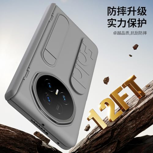 Coque de protection Honor Magic V5 design blanc premium avec support rigide