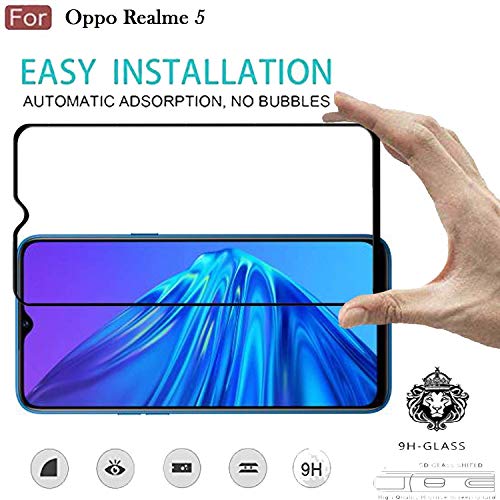 Image of STP FEEL� Premium Tempered Glass Screen Protector Compatible for Realme Narzo 30A / Realme Narzo 10 /10A / Narzo 20 /20A (Black, Pack of 1) Edge to Edge Coverage with Easy Installation Kit