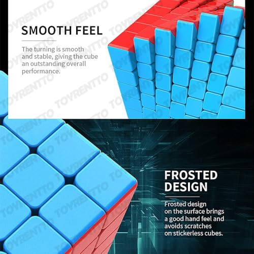 Image of Moyu Meilong 7x7 Speed Cube Smooth Turning Stickerless Puzzle Toy for Beginners and Professionals High Performance 7x7 Cube for Kids and Adults
