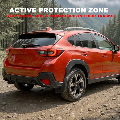 Image of 4Pcs Mud Flaps fit for 2024 2025 Subaru Crosstrek Mud Guards Front Rear Mudflaps Splash Guard Protector Accessories