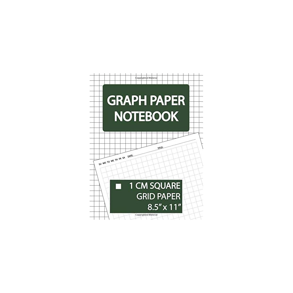 Graph Paper Notebook 1 Cm Square Grid Paper: Squared Philippines | Ubuy