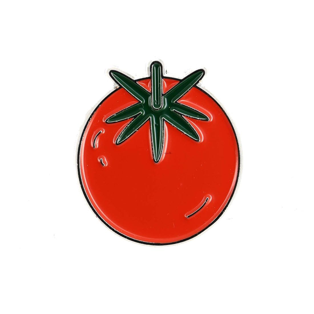 Clj Charles Le Jeune Unisex Red Tomato Pin – Food – Quality Finish – Pin – Pin – Pin – Badge – Food Pins, One Size
