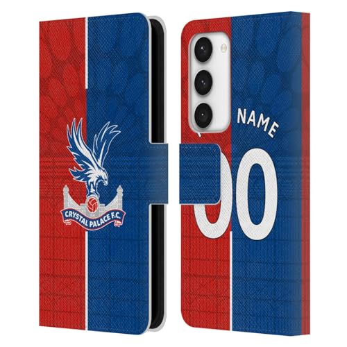 Coque en cuir Crystal Palace FC pour Samsung Galaxy S23 5G étui portefeuille sur mesure