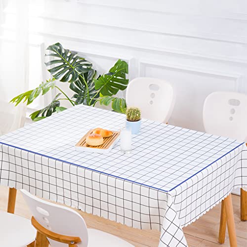 Aimergro 16X48 Inch Upgraded Clear Pvc Table Cover Protector 1.5Mm Thick Crystal Vinyl Dining Room Table Pad Heat Resistant Plastic Writing Desk Mats Cover For Night Stand End Table Kitchen Counter #TOP4