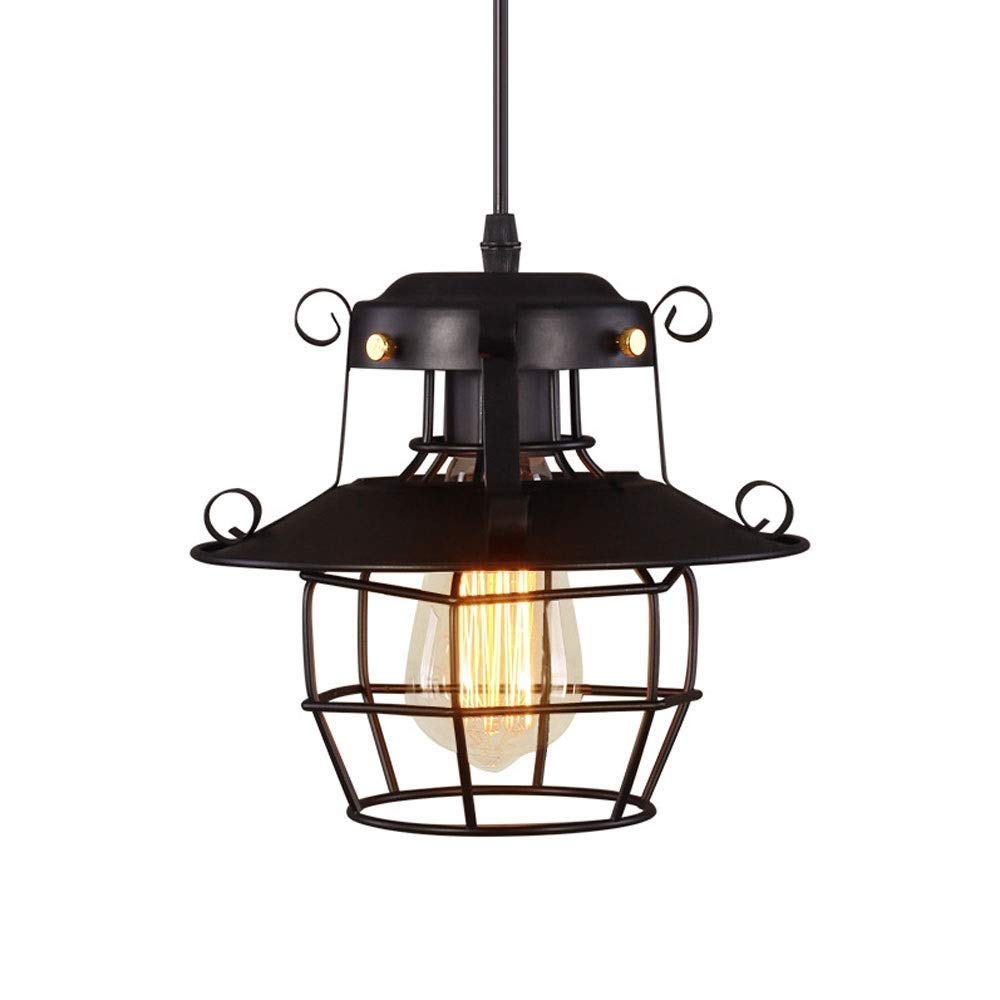 Lustre rustique vintage pour îlot de cuisine et ferme