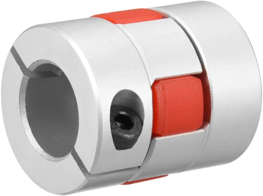 Shaft Coupling 4mm To 4mm L25xD14 Rigid Stepper Motor Wheel Coupler Blue 2 Pcs | UK - View #12