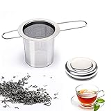 teekanne mit tassen set Benutzerfreundliches Design: Das lange faltbare Griffdesign schützt vor Verbrennungen der Finger und passt auf Teeschalen, Teetassen und Teekannen in verschiedenen Größen. Der Teefilter kann nicht nur Tee, sondern auch verschiedene Flüssigkeiten filtern.