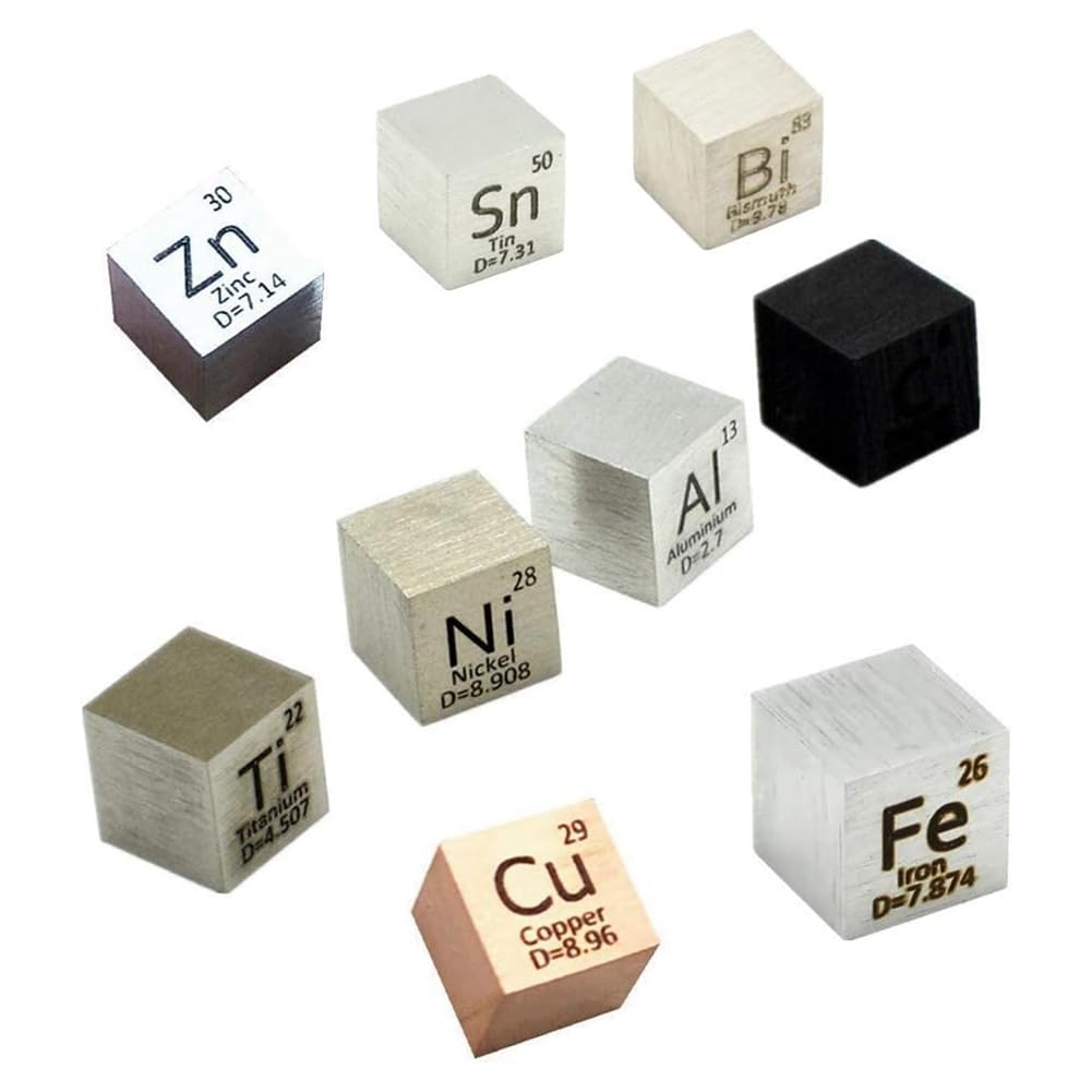 10mm Density Copper Bismuth Titanium for Periodic Table Collection Up to 99.99% Purity