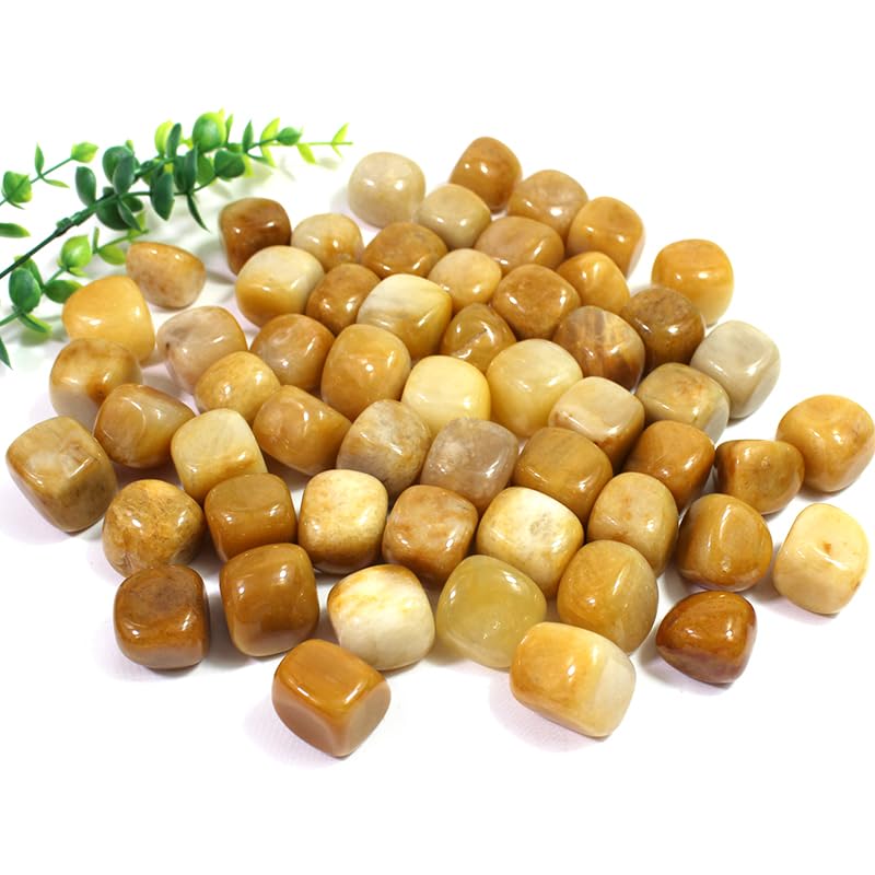 Natural Yellow Aventurine Tumble Stones 3 Piece Set – Healing Crystals for Prosperity, Joy & Emotional Balance, Reiki, Meditation & Crystal Therapy-image-46