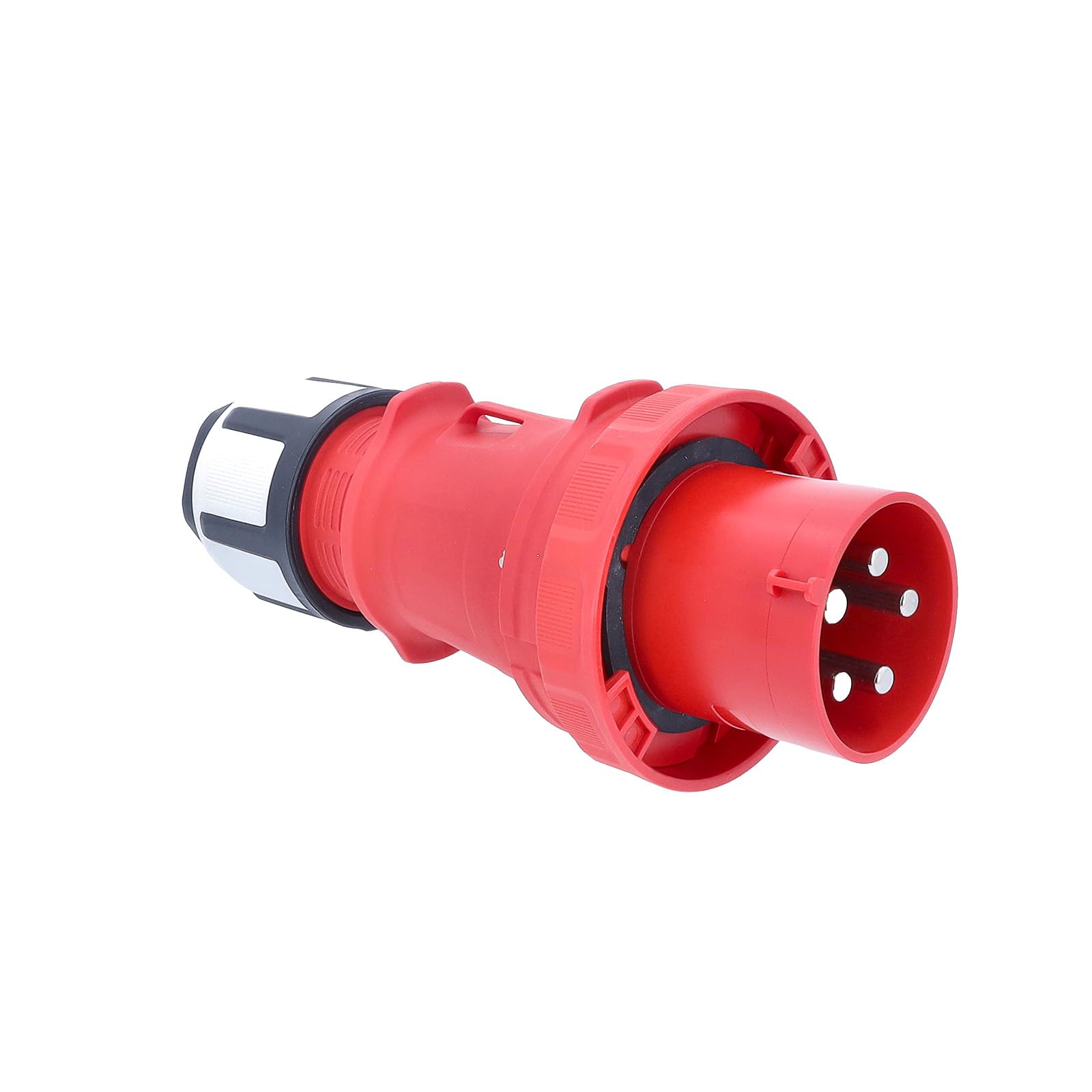 Schwabe 61424 MENNEKES Fiche CEE avec raccord à vis Rouge 400 V 125 A