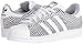 adidas Originals Men's Superstar Running Shoe, White/Core Black, 11 M US