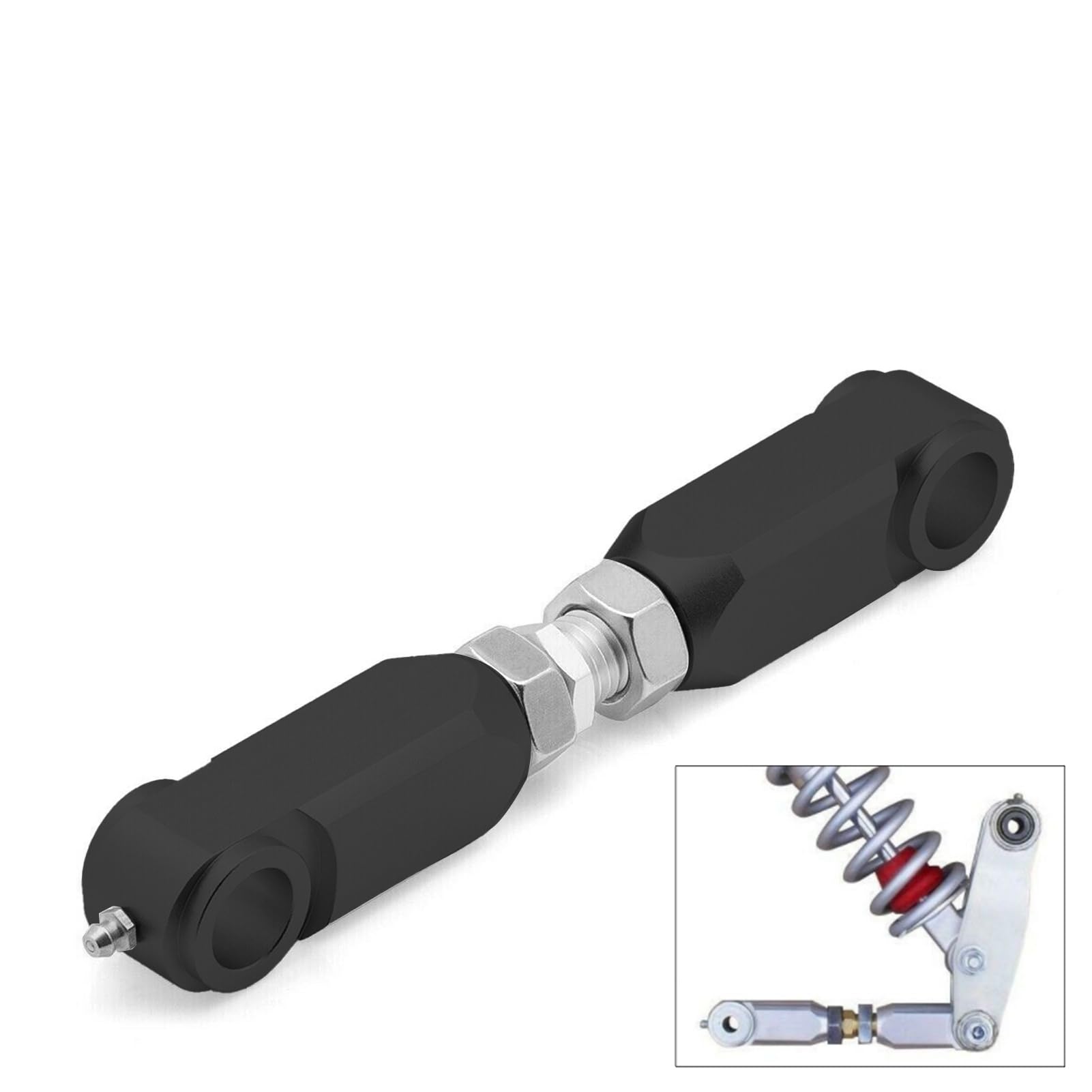 Kit de Liaison d'abaissement de Moto de 4 Pouces avec Tige à Vis Compatible avec 350 660R