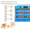 Digitale Automatische Incubators, Hatching Egg Incubator 192 Eieren Incubator Machine met LED-display Poultry Hatcher… - Afbeelding 8