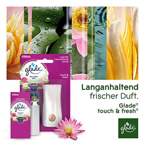 Glade Touch & Fresh (Brise One Touch) Nachfüller, Lufterfrischer Minispray, Relaxing Zen, 1er Pack (1 x 10 ml) – Ansicht 6