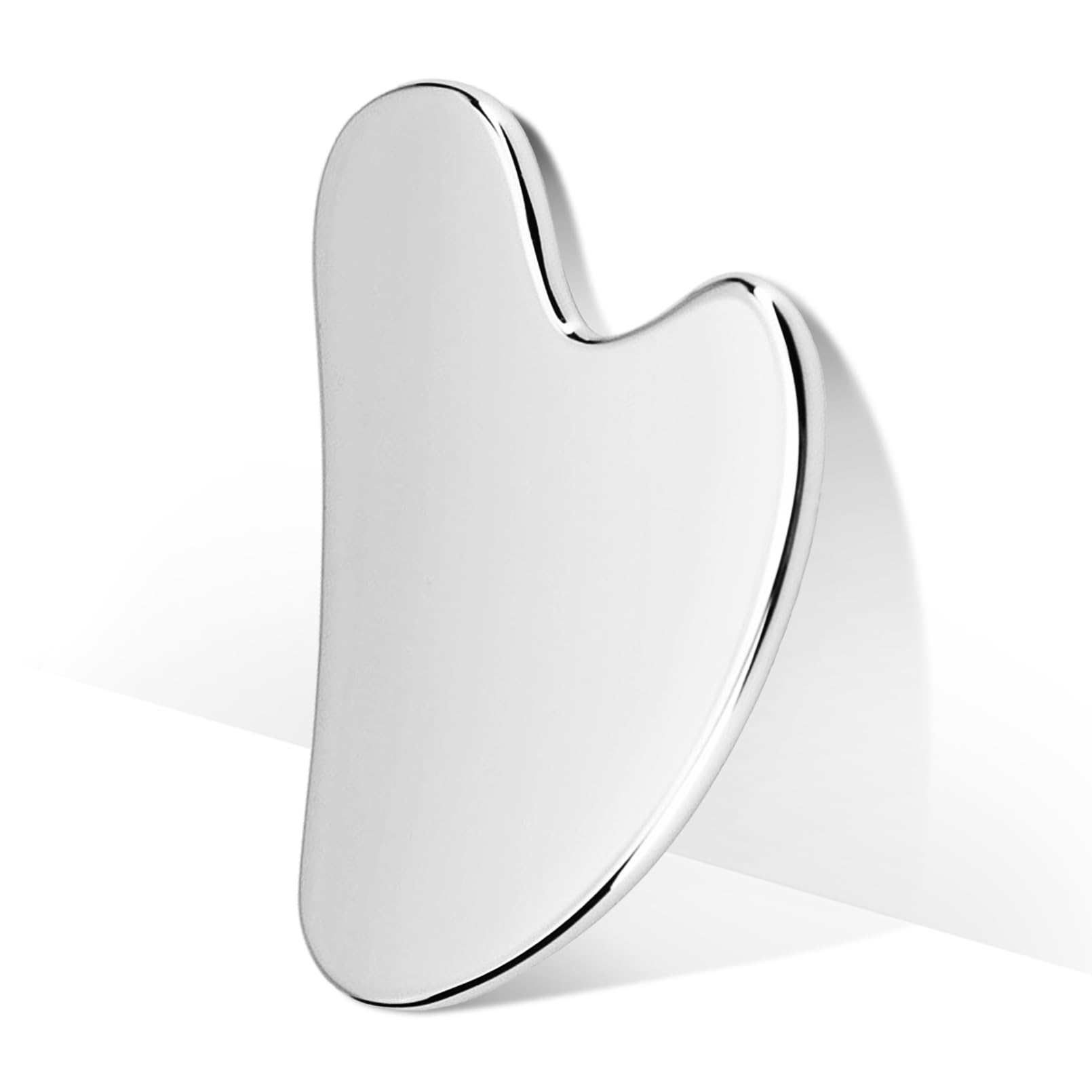 CUTELIILI Stainless Steel Gua Sha - Metal Gua Sha, Gua Sha Facial Tools Stainless Steel, Face Body Treatment, Reduce Puffiness, Lymphatic Drainage,