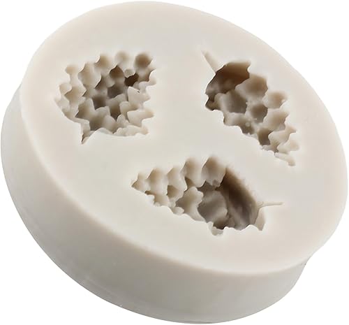 Vista 8 de Moldes de silicona de frutas de uvas Molde de fondant de uva para decoración de pastel de azúcar Decoración de cupcakes Pasta de goma de arcilla Gris