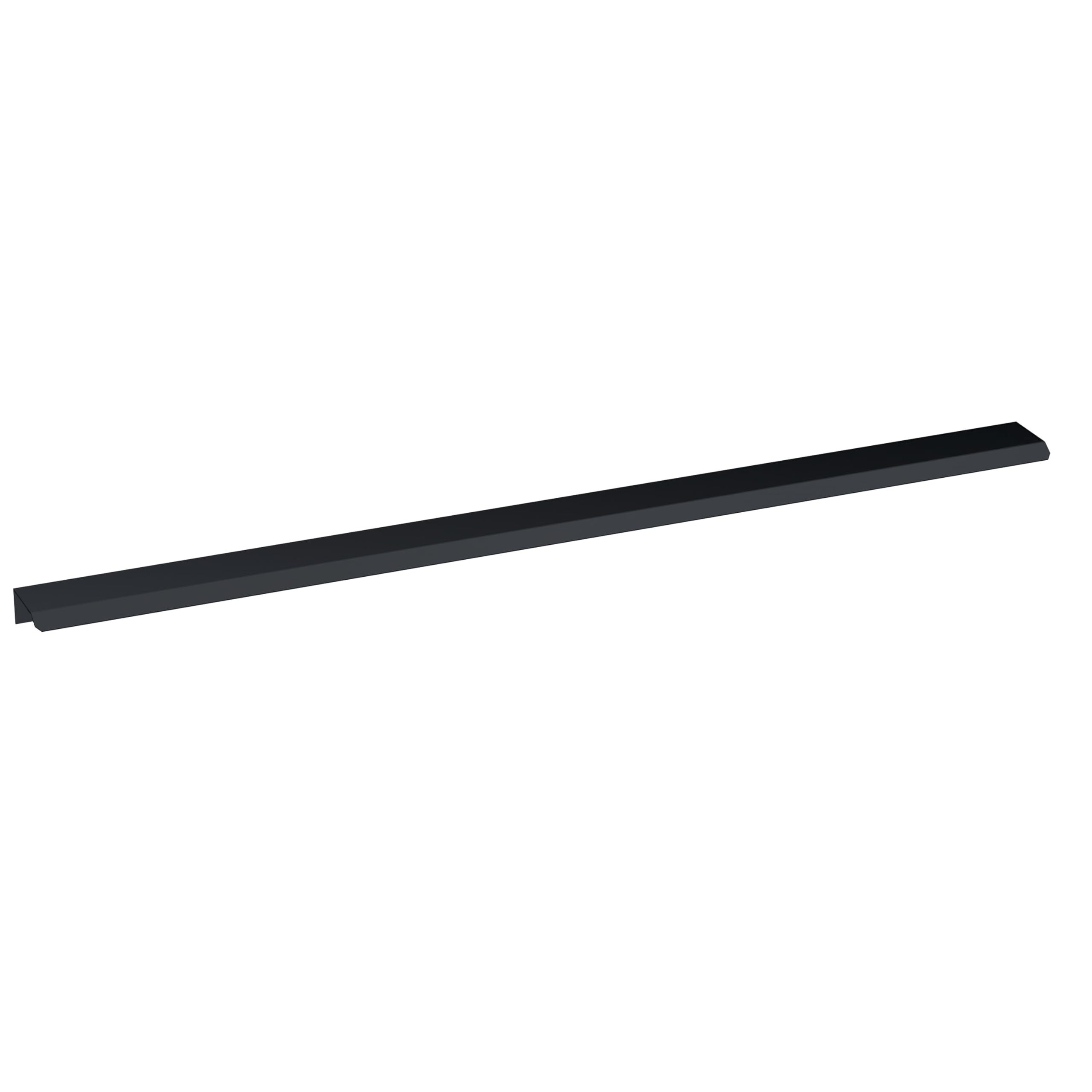 Balterley Finger Pull Handle500mm (320mm Centres)Matt Black from B&Q