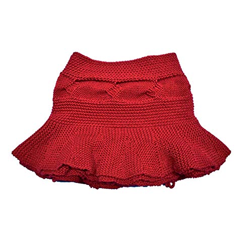 Gentlecarin Christmas Tree Collar, Knitted Red Christmas Tree Ring, 3D Christmas Tree Bottom Decoration For Homes, Shopping Malls Yards Squares 70Cm #TOP4