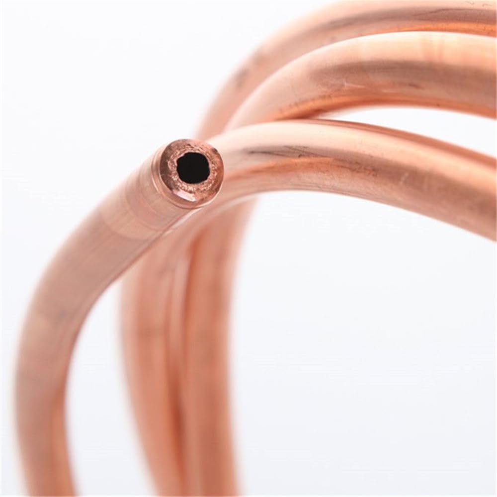 Tubi in rame tenero, bundle di tubi in al 99,9% T2 da 2 mm a 25 for edifici con sistemi purificazione dell'acqua potabile e condizionamento dell'aria(14mm x 1mm)
