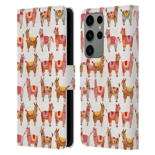 Étui portefeuille Samsung S23 Ultra antichoc cuir Cat Coquillette