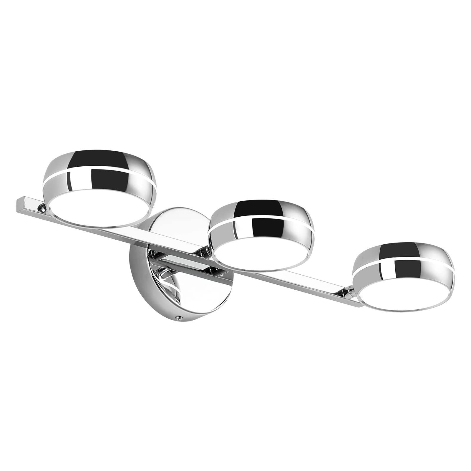 KELIDEN 3Light Led Vanity Lights Dimmable 20.7" Inch Long 18W Bathroom