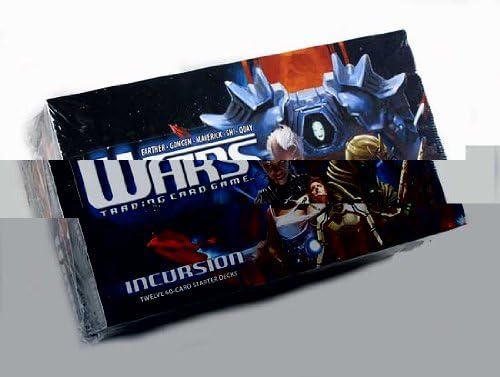 Wars Juego de cartas coleccionables caja de inicio de incursiĂłn Wars Juego de cartas coleccionables caja de inicio de incursiĂłn