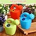 Lunmon 3 Pcs Kids Watering Can Plastic Mini Watering Can Bulk for Child Toddler Flower Garden Sand Beach Toy Garden Tools for Boys Girls End of Year Gifts
