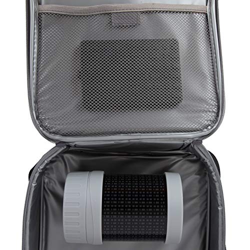 Bentology Stainless Steel Insulated Lunch 13 oz Jar for Kids –Large Leak-Proof Storage Container for Hot & Cold Food, Soups, Liquids - BPA Free - Fits Most Lunch Boxes and Bags - Black