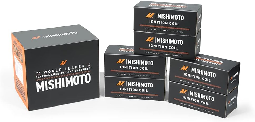 Mishimoto Ignition Coil Compatible With Nissan 350Z 2003-2006, Set of 6