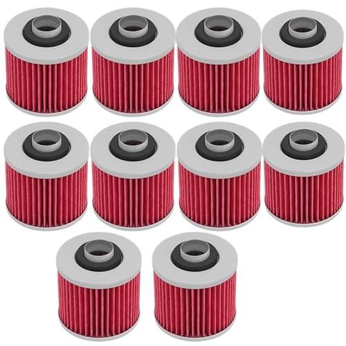 �I�C���t�B���^�[ �I�[�g�o�C�p�t�B���^�[ ���}�n XV250 XVS650 XVS1100 V-star XV500 XV750 Virago 250 Xv535 DragStar XV1100 �ɓK������I�[�g�o�C�p�I�C���t�B���^�[(10PCS)