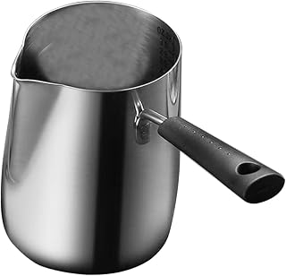 KICHOUSE Mini Deep Fryer Pot Scale 304 Stainless Steel Heat Resistant Portable for Chicken Cutlet Cooking for Home Kitchen Supplies