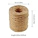 Creatrill 218 Yards Raffia Paper Craft Ribbon Packing Paper Twine, 1/4 Inch by 218 Yards (Kraft)
