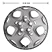 LEDKINGDOMUS Ford Fusion Hubcaps, 4pcs Hub Caps for Ford Fusion with 17” Steel Wheels 5 Lug Hubcaps Wheel Covers OE Number AE5Z1130C AE5Z1130D AE5Z1130AA